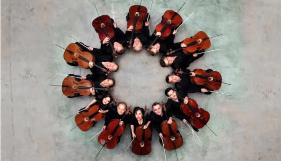 Los 12 violonchelistas de la Orquesta Filarmónica de Berlín
